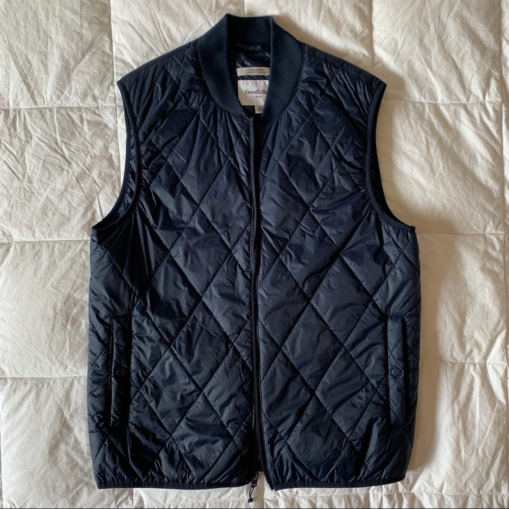 Diamond Quilted Nylon Vest